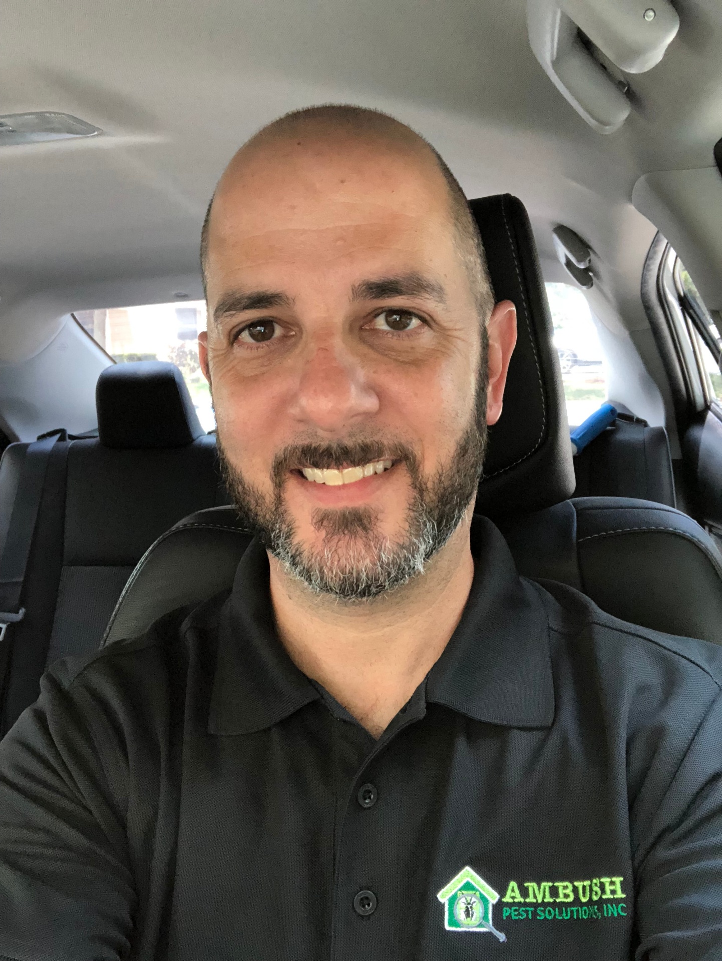 Ambush Pest Solutions technician in Coconut Creek